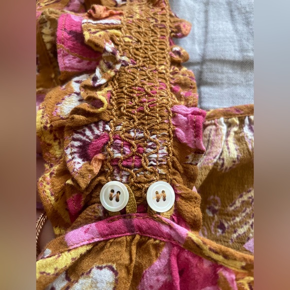 Xirena Wanderlust floral gauze tank top size M - Picture 4 of 7